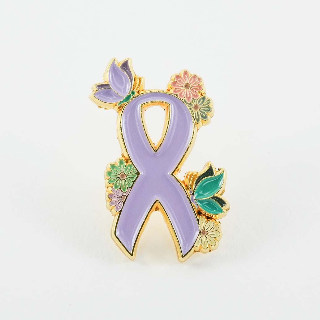 Awareness Ribbon Pin (Purple)