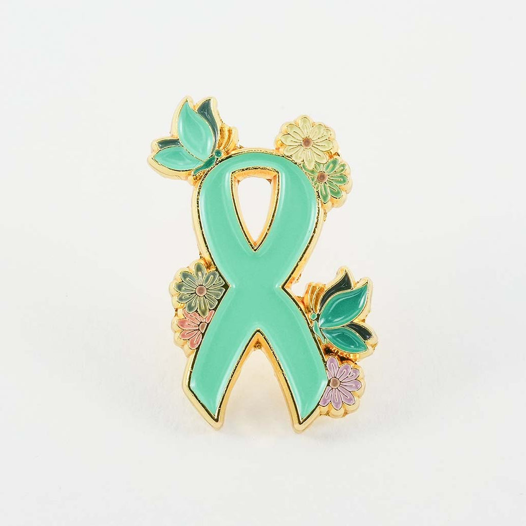 Awareness Ribbon Pin (Teal)
