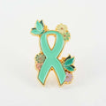 Awareness Ribbon Pin (Teal)